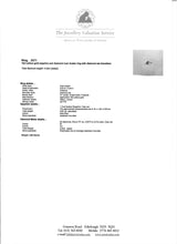 Load image into Gallery viewer, 2371 18ct Gold Blue Sapphire 22 Natural Diamonds Diana Style Cluster Ring