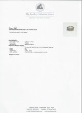 Load image into Gallery viewer, 2667: Vintage Platinum 24 Natural Sparkling Diamonds (1.3ct) Eternity Ring- Size S