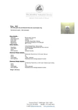 Load image into Gallery viewer, 2821- Vintage 14ct White Gold Ruby Natural Sparkling Diamonds (1.58ct) Cluster Ring