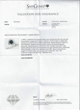 Load image into Gallery viewer, 2898: Vintage 18ct White Gold Natural Diamonds (2.1ct) Sapphire Diana Style Cluster Ring