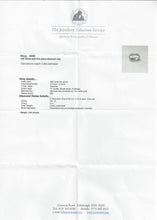 Load image into Gallery viewer, 2950- Vintage 14ct White Gold Natural Sparkling Diamonds 5-Stone Ring (0.5ct)