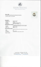 Load image into Gallery viewer, 2952: Vintage & Rare Hessonite Garnet Sparkling Natural Diamonds Statement Ring