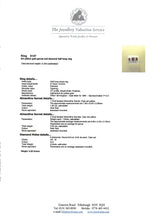 Load image into Gallery viewer, 6147- 9ct Gold Victorian Style Almandine Garnets Natural Diamonds Ring- From 1969