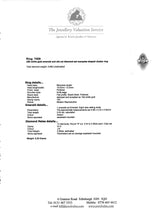 Load image into Gallery viewer, 6075-Vintage: 18ct White Gold Emerald Diamonds Statement Cluster Ring- superb