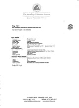 Load image into Gallery viewer, 6077 Vintage 18ct Gold Emerald Full Cut Diamonds 3 Stone Ring -From 1973