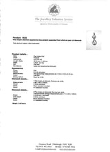 Load image into Gallery viewer, A9035: Vintage: Truly Exceptional 9ct Gold Blue Aquamarines Diamonds Pendant- sparkling diamonds, ocean blue aquamarine