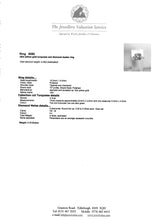 Cargar imagen en el visor de la galería, 2913: Vintage Old : 18ct Gold Turquoise Diamonds Flowerhead Ring- sparkling symmetr