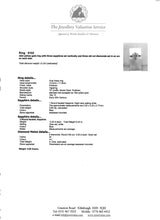 Load image into Gallery viewer, 6184 Antique: 18ct Gold Art Deco Cornflower Blue Sapphires Diamonds Geometric Set Ring