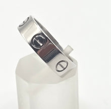 Load image into Gallery viewer, 2315 Cartier 18ct White Gold Classic Love Ring- Size 54/N/6-75- Pristine