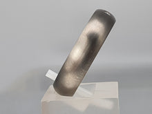 Load image into Gallery viewer, 2912: Vintage: Rare Titanium & Princes Cut Diamond Solitaire Band - strong design – superb condition