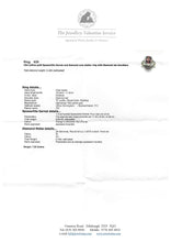 Load image into Gallery viewer, 0635 Vintage: 18ct Gold  Orange Spessartite Garnet Diamonds Cluster Ring- A rare find
