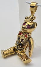 Load image into Gallery viewer, 0100: Vintage: 9ct Gold &quot;Golden Teddy Bear&quot; Pendant- charming, baby bear. Statement weight.
