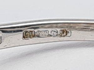 6103 Vintage: 9ct White Gold Red Natural Diamonds Voluptuous Heart Shaped Cocktail Ring- total eye candy