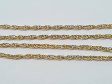 Cargar imagen en el visor de la galería, 5599: Vintage: 9ct Gold &quot;Prince of Wales&quot; Chain (46cm) Pristine Condition - Fully Hallmarked
