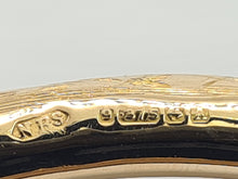 Load image into Gallery viewer, 0099: Antique: Rare 9ct Gold Wrist or Arm Snake Bangle - Date Mark 1925 -100 years old
