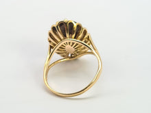 Load image into Gallery viewer, 0492: Vintage: 9ct Gold Smokey Quartz Solitaire Ring- Date Mark 1973
