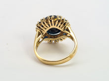 Load image into Gallery viewer, 0503: Vintage 9ct Gold 15 Austrailian Blue Sapphires- Magnificent
