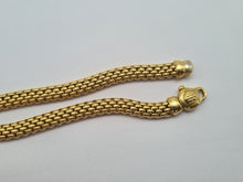 Load image into Gallery viewer, 0120:Vintage: 18ct Gold Milanese  Necklace 43cm Long 36.7grams- By FOPE Italian Jewellery
