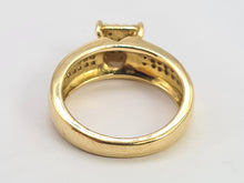 Load image into Gallery viewer, 0690: Vintage 9ct Gold 49 Diamonds (1ct) Geometric Set Ring- fabulous
