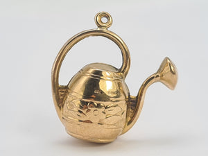 0563: Vintage: 9ct Gold Charm/Pendant in the form of a jug- Date Mark- 1973