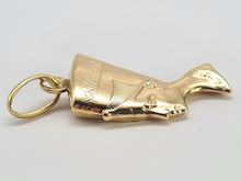 Load image into Gallery viewer, 0564: Vintage (1970&#39;s) 9ct Gold Egyptian Pharoah Charm/Pendant- excellent condition&nbsp;
