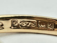 Load image into Gallery viewer, 0731: Vintage: 60 years Old 9ct Gold Snake Ring- Date-Mark 1965- remarkable condition
