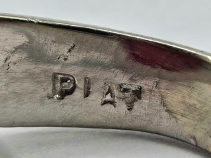 9048: Vintage & Old: Substantial Platinum Ruby (5ct) Diamonds Signet Ring- a proper statement piece