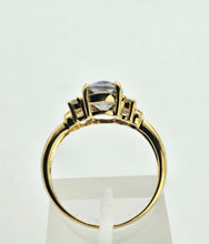 Load image into Gallery viewer, 1302: Vintage: 9ct Gold Caribbean &amp; Glacier Topaz Cocktail Ring-Lush
