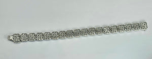 1198:   Exquisite: 14ct White Gold 5.75ct Diamond Bracelet- VS Clarity
