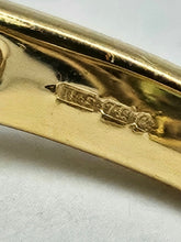 Load image into Gallery viewer, 1455: Vintage: 18ct Gold Peridot Diamonds Cocktail Ring- exquisite statement piece
