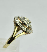 Load image into Gallery viewer, 1751: Vintage: 9ct Gold 38 Diamonds (Baguette &amp;  Round Cut) - natural, sparkling beauty
