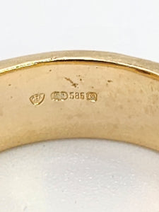 1569: Antique Medieval  14ct Gold Heart-Cut Garnet Posy Ring- "POUR AMOR,SAY DULC"