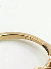Load image into Gallery viewer, 1776: Vintage: 9ct Gold Peridot 24 Diamonds Cocktail Ring- lovely cut and colour
