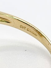 Load image into Gallery viewer, 1789: Vintage: 9ct Gold Emeralds Diamonds Cocktail Ring- Thrilling
