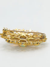 Cargar imagen en el visor de la galería, 1904: Vintage Old: Large 9ct Gold Pendant &amp; Brooch 12 Vivid Opals - Beautiful colour play
