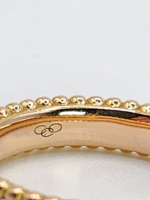 6405: Vintage: 18ct Rose Gold 60 Diamonds Full-Eternity/Stacker Ring