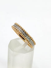 Load image into Gallery viewer, 2026: Vintage: 18ct Rose Gold 60 Diamonds Full-Eternity/Stacker Ring- Fabulous
