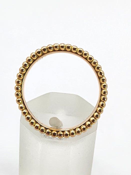 6405: Vintage: 18ct Rose Gold 60 Diamonds Full-Eternity/Stacker Ring