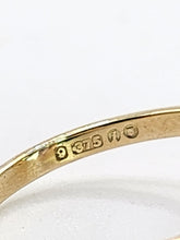 Load image into Gallery viewer, 1909- Vintage: 9ct Gold Lilac Amethyst Cocktail Ring- From 1964
