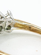 Cargar imagen en el visor de la galería, 1914: Vintage: 9ct Gold Natural Diamonds Dress/Stacker Ring-She sparkles
