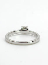 Load image into Gallery viewer, 1992: Vintage: 9ct White Gold 11 Natural Diamonds Dress/Stacker Ring- Petite, sparkling beauty
