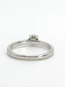 1992: Vintage: 9ct White Gold 11 Natural Diamonds Dress/Stacker Ring- Petite, sparkling beauty