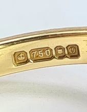 Load image into Gallery viewer, 1944: Vintage; 18ct Gold Art Deco Style Diamonds (1.75ct) Square Cluster Ring- Fabulous

