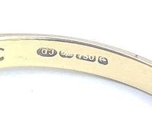 Load image into Gallery viewer, 1990: Vintage: 18ct Gold Rubies Diamonds Half-Eternity/Stacker Ring- picture perfect
