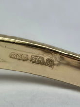 Load image into Gallery viewer, 1905: Vintage: 9ct Yellow Gold Ruby 16 Diamonds Dress Ring- picture perfect
