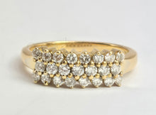 Load image into Gallery viewer, 2103 Vintage 18ct Yellow Gold - 23 natural diamonds - Natural sparkling beuty
