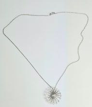 Load image into Gallery viewer, 0112: Vintage: 18ct White Gold &quot;Sunray&quot; Diamonds Fine Jewellery Set: Ring, Pendant, Necklace- Extraordinary
