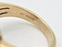 Load image into Gallery viewer, 2300 Vintage: 9ct Gold 33 Natural Champagne Diamonds Cocktail Cluster Ring
