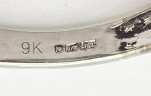 Cargar imagen en el visor de la galería, 2122 Vintage: 9ct White Gold 22 Natural Diamonds Tiered Stacker/ Dress Ring
