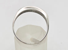 Cargar imagen en el visor de la galería, 2164 Vintage 9ct White Gold Rubies Natural Diamonds Stacker Ring
